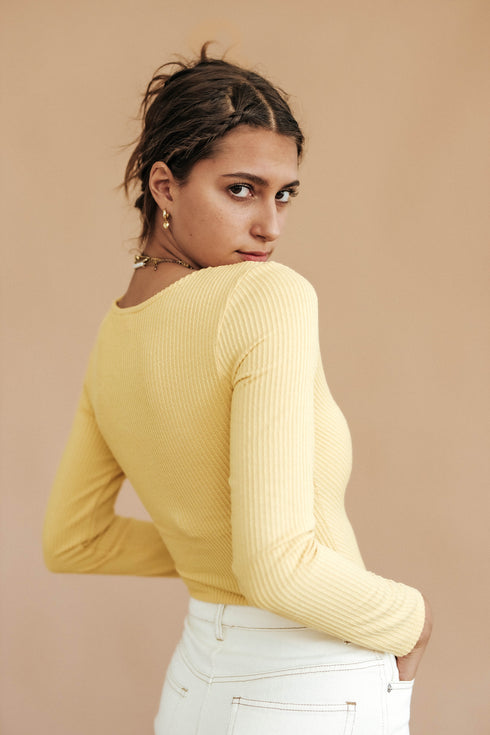 Not Your Hunny Ribbed Bodysuit